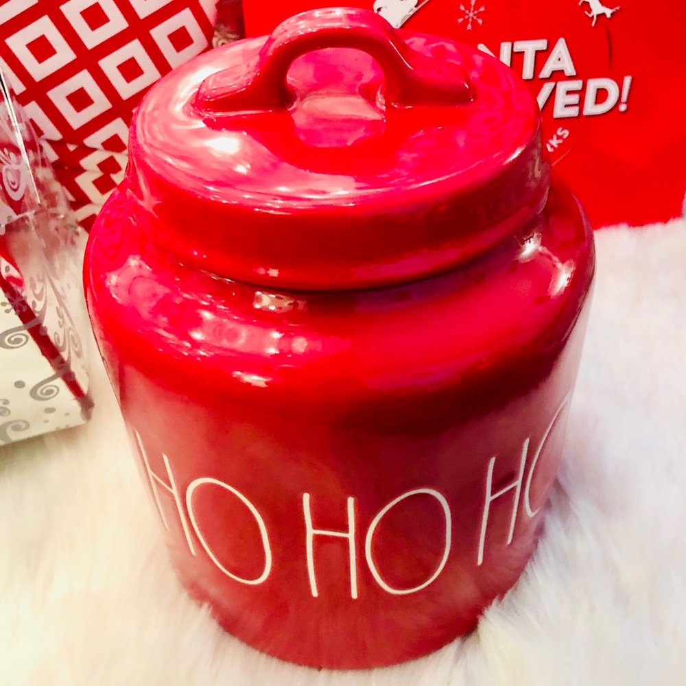 Rae Dunn Ho Ho Ho Canister